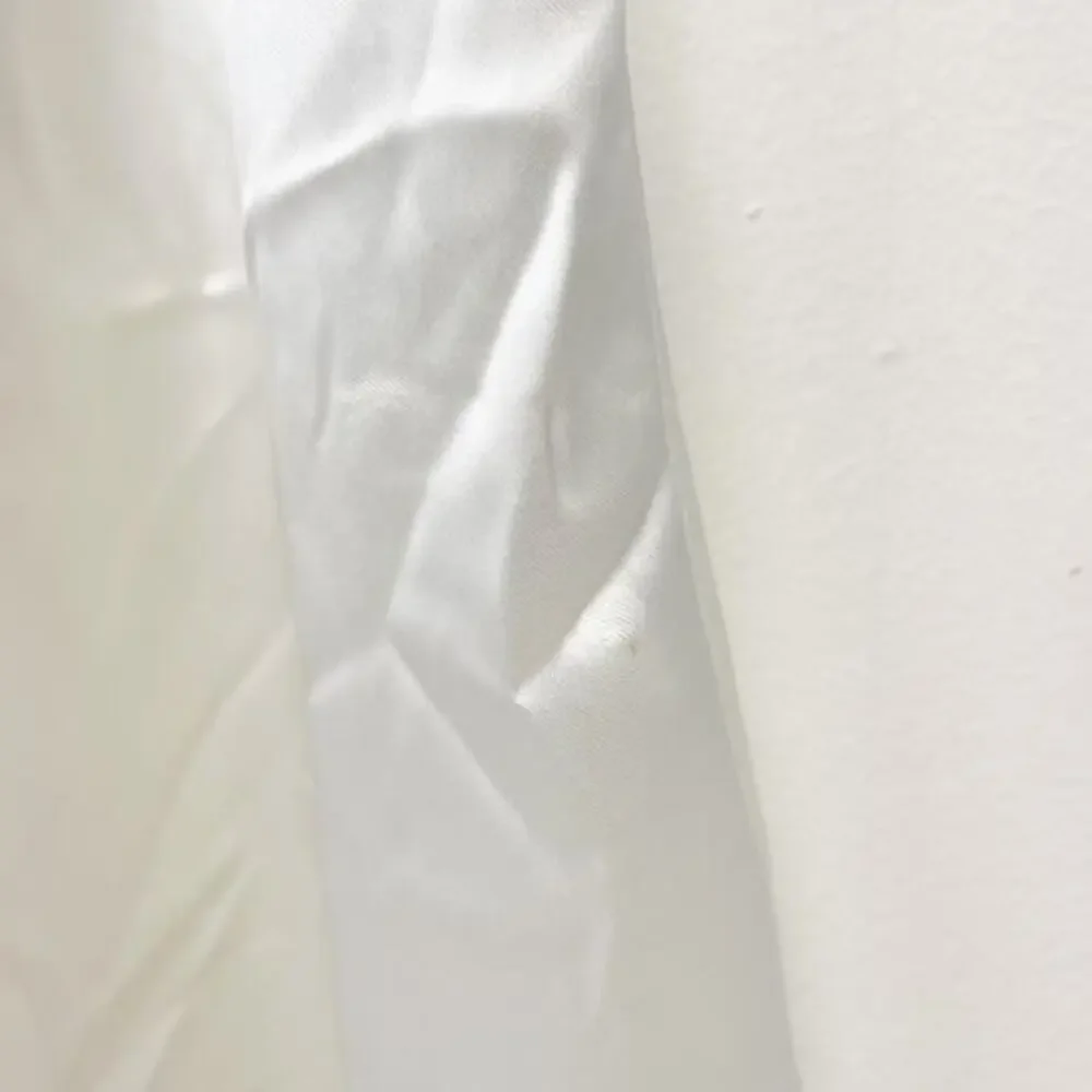Lulus‎ Women's Luxe Destiny White Satin Backless Halter Mermaid Maxi Dress XL